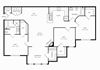 3 Bedrooms and 2 Bathrooms Floor Plans 3 Bedrooms and 2 Bathrooms Floor Plans at Stone Gate Apartments, Spring Lake, NC